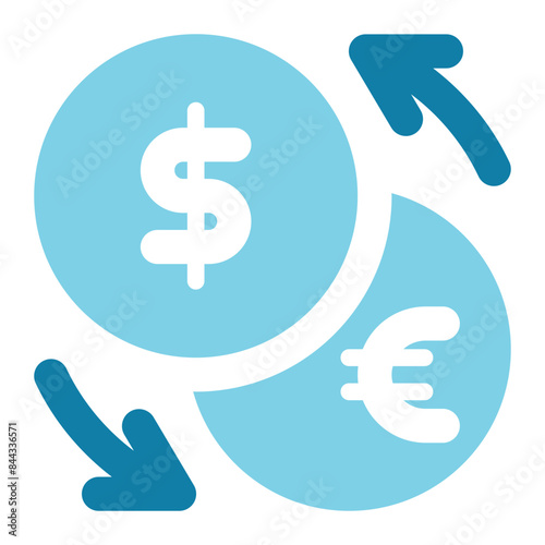money exchange icon for illustration 