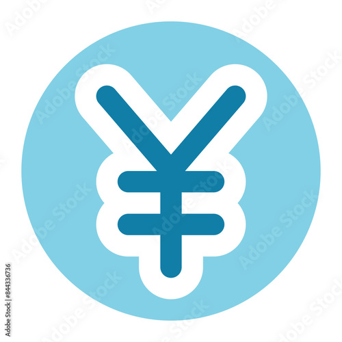 yen icon for illustration 