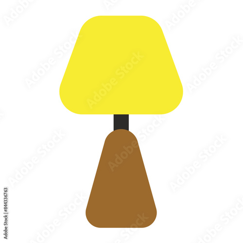 lamp icon for illustration and graphic design