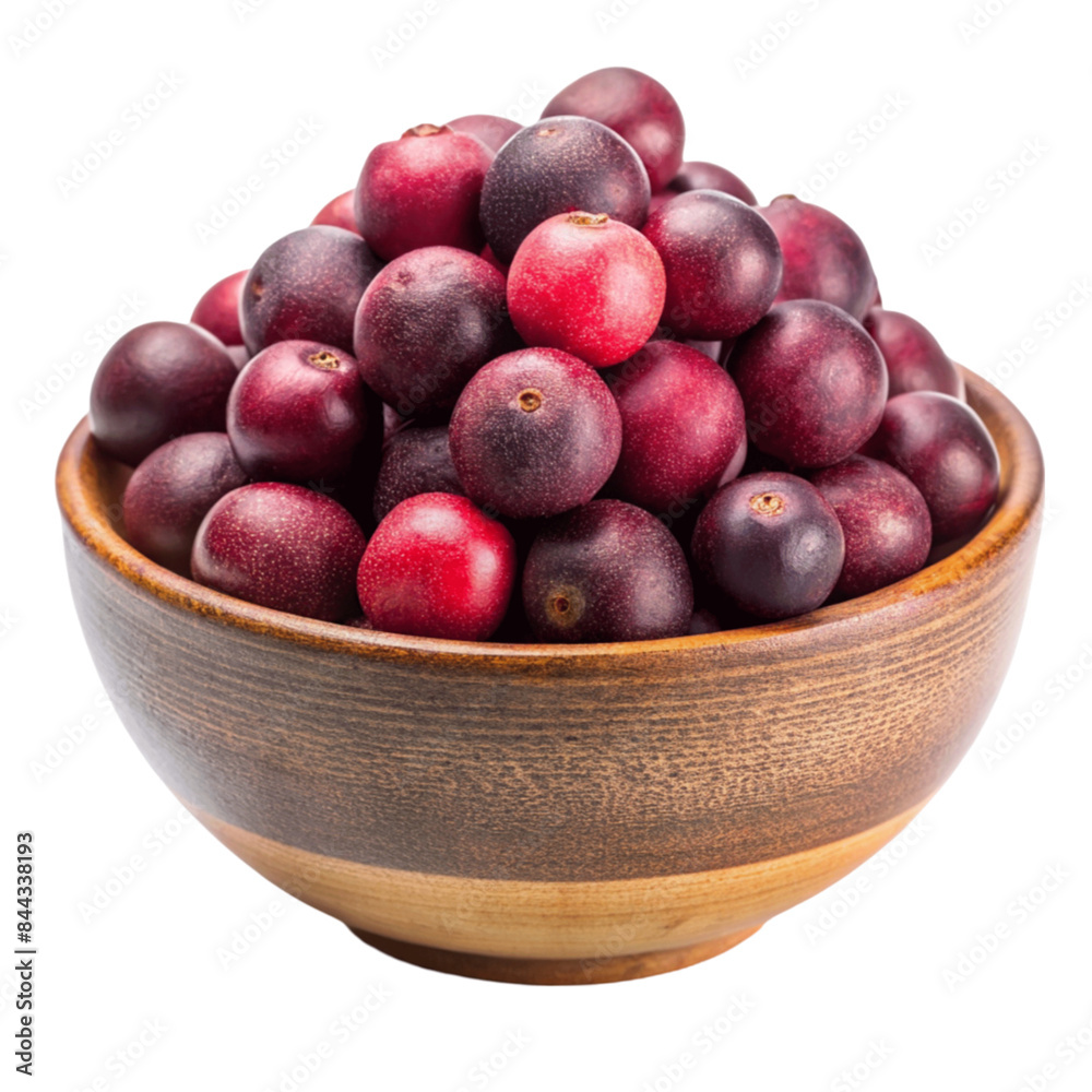 Phalsa or falsa ripe fruit on bowl isolated on Transparent background. Phalsa or falsa ripe fruit on bowl isolated on Transparent background.
