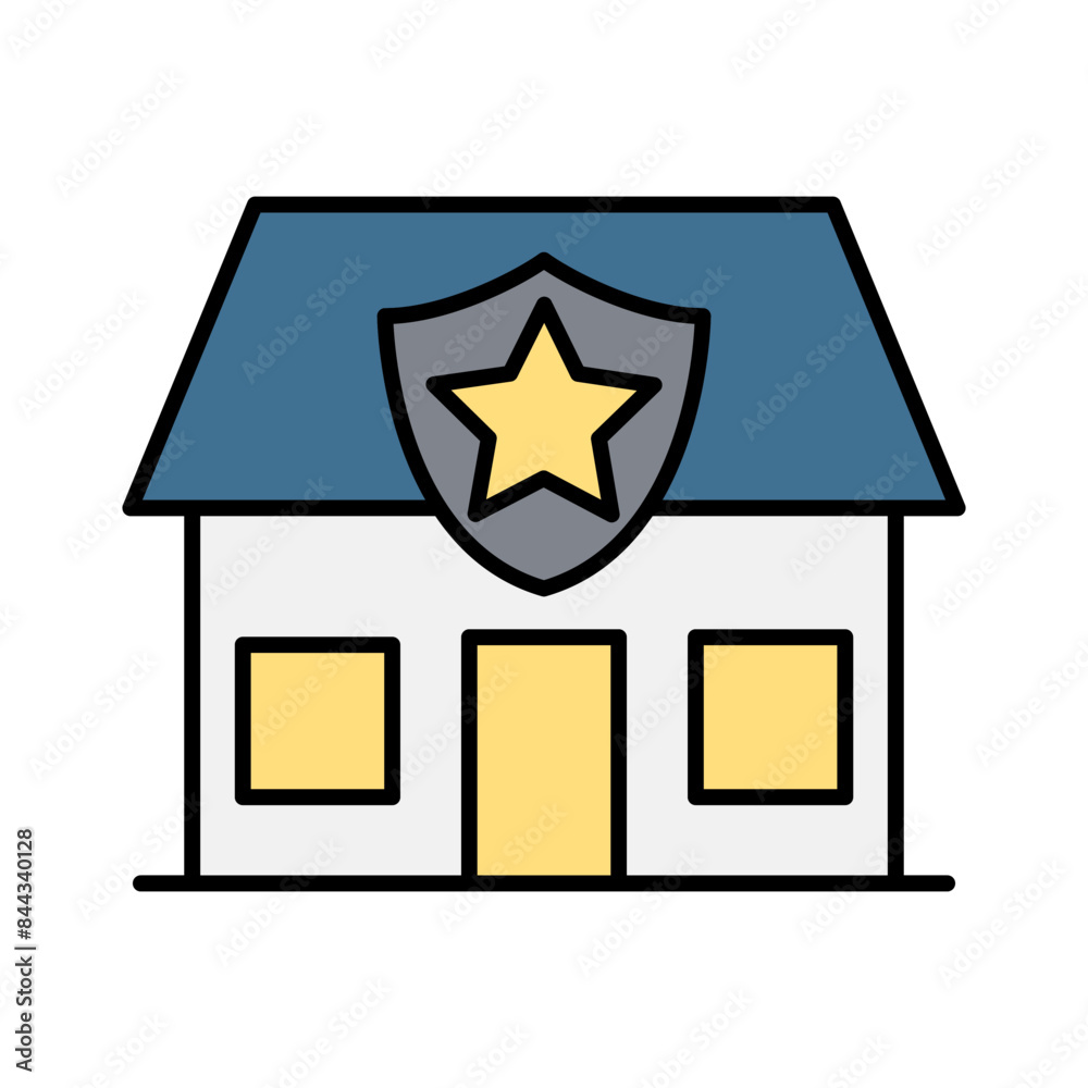 Police station icon