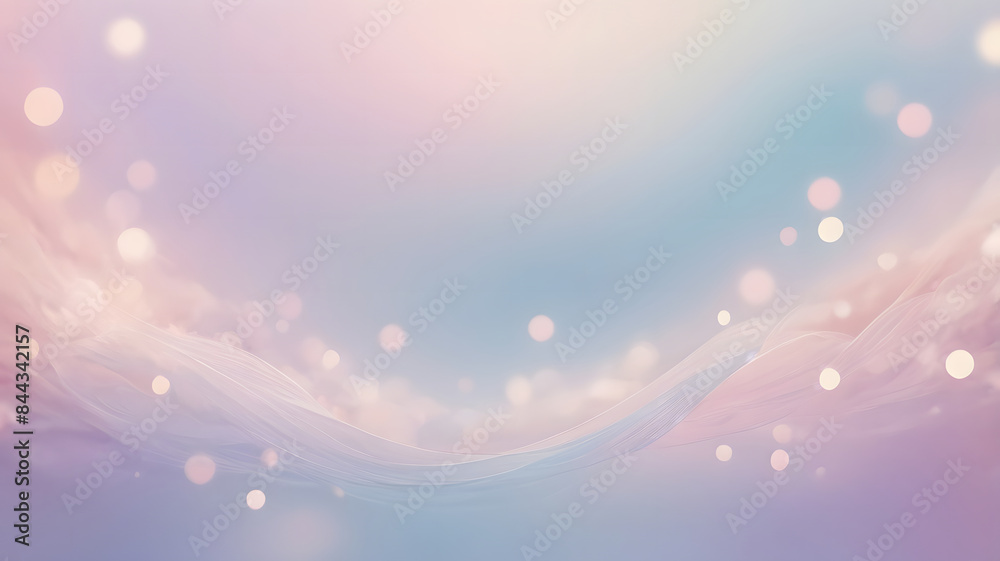Fototapeta premium Pastel color Bokeh backgriund, Abstract Background