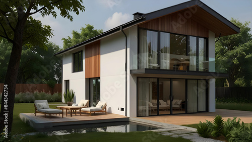 Modern luxury house with an environmentally friendly concept © Toko Matahari