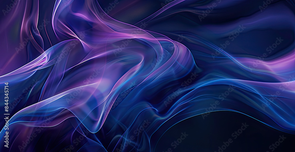 Obraz premium Abstract Fluid Smoke Wave Background