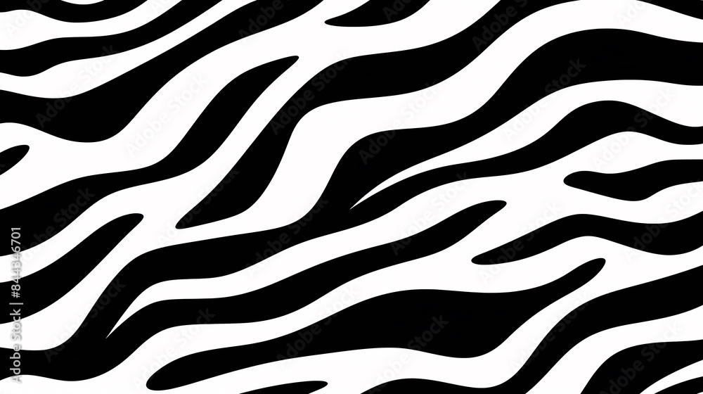 Black and white zebra pattern Black and white zebra pattern