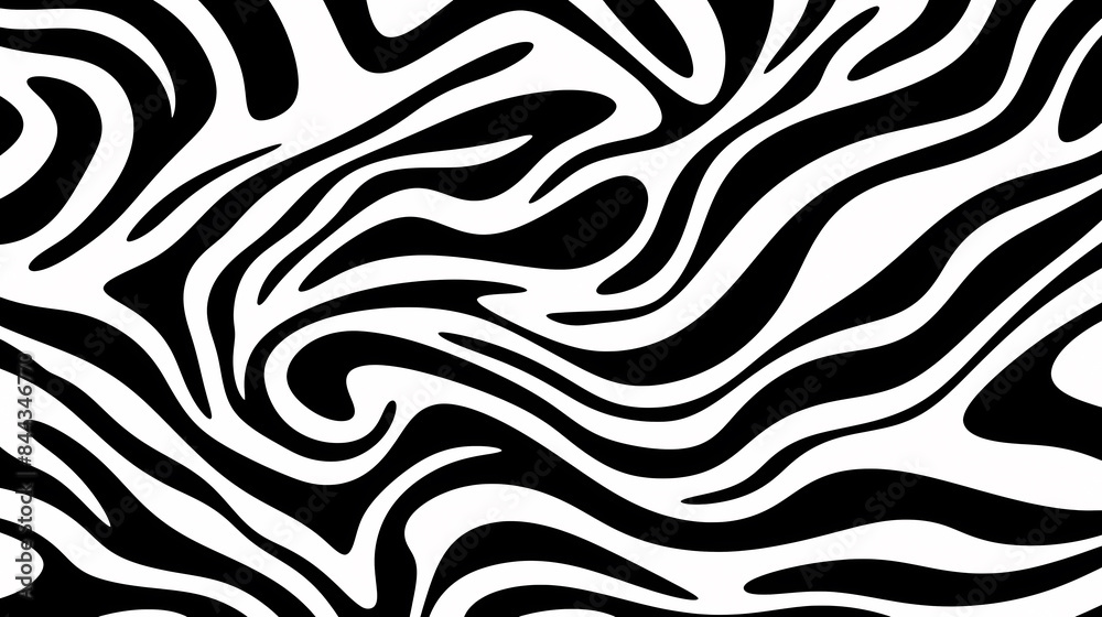 Black and white zebra pattern Black and white zebra pattern