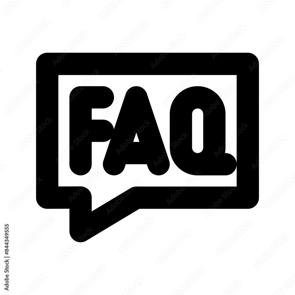 Frequently Asked Questions FAQ line icon Frequently Asked Questions FAQ line icon