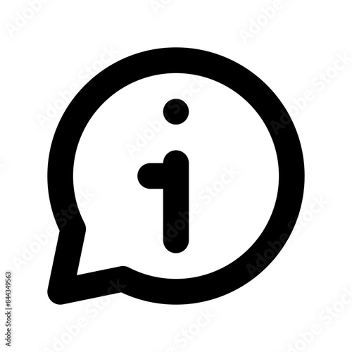 Information line icon