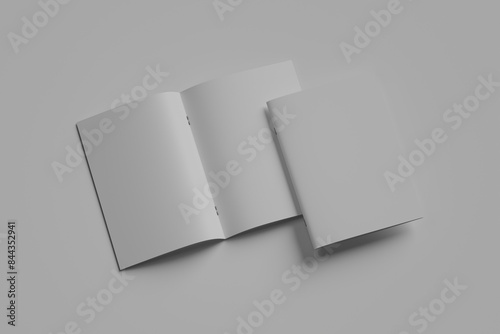 katalog brosur a4 render