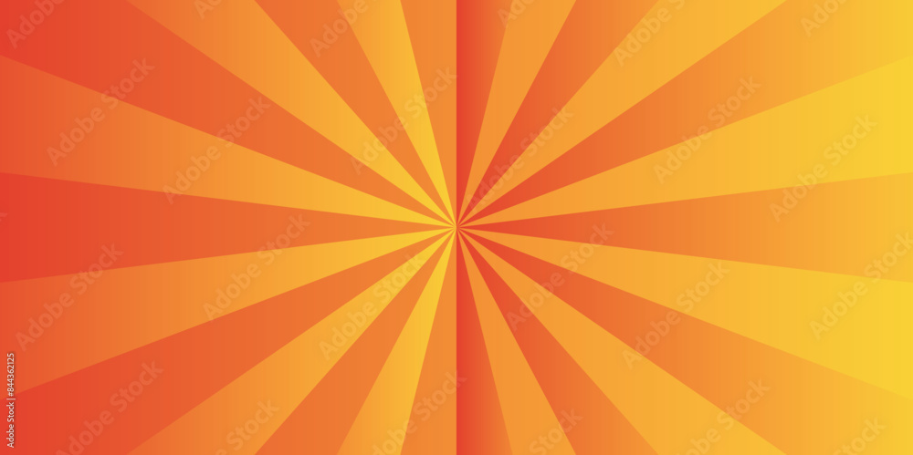 Abstract background with orange rays retro starburst abstract. Sunburst background vector illustration pattern beam rays. Spiral radial striped backdrop design.
Abstract background with orange rays retro starburst abstract. Sunburst background vector illustration pattern beam rays. Spiral radial striped backdrop design.