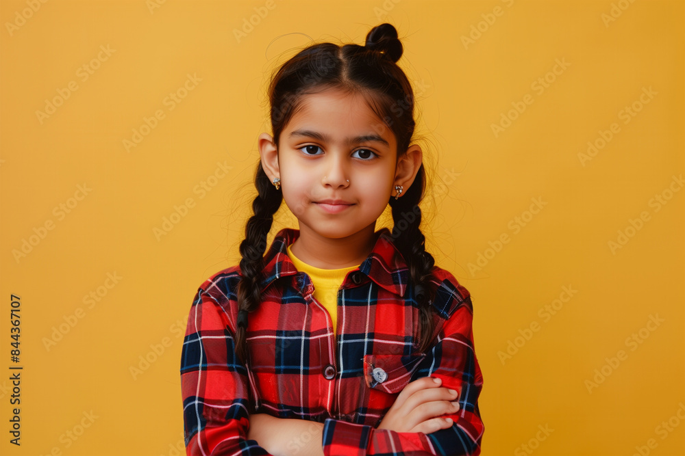 young happy indian school girl posing young happy indian school girl posing
