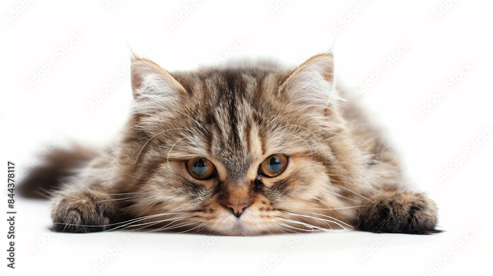 Obraz premium 眠そうな猫の写真