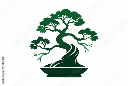 tree nature vector illustration