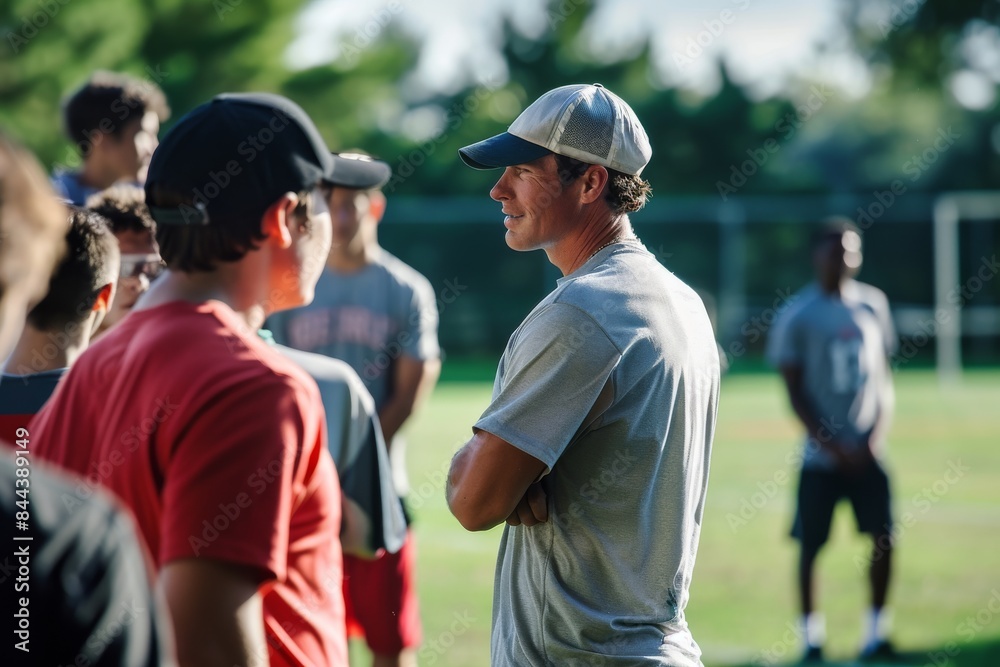 A Coachs Gaze: Focused Leadership on a Sunny Afternoon Practice A Coachs Gaze: Focused Leadership on a Sunny Afternoon Practice