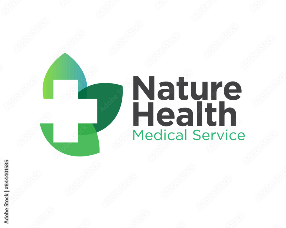 leaf health logo designs for medical service