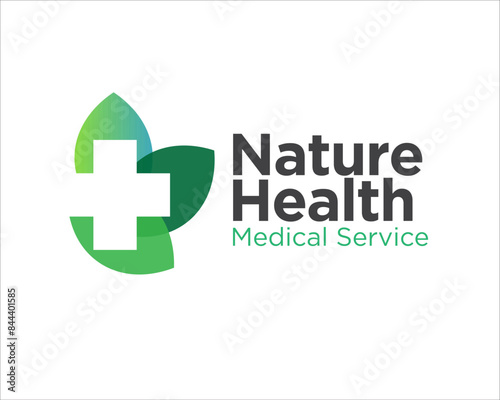 leaf health logo designs for medical service