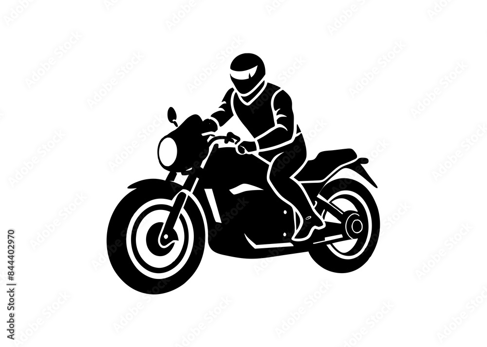 motorcycle bike silhouette vector illustration motorcycle bike silhouette vector illustration