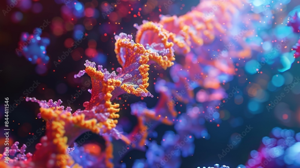 A timelapse series showing the stepbystep process of ubiquitin tagging proteasome recognition and eventual protein degradation A timelapse series showing the stepbystep process of ubiquitin tagging proteasome recognition and eventual protein degradation