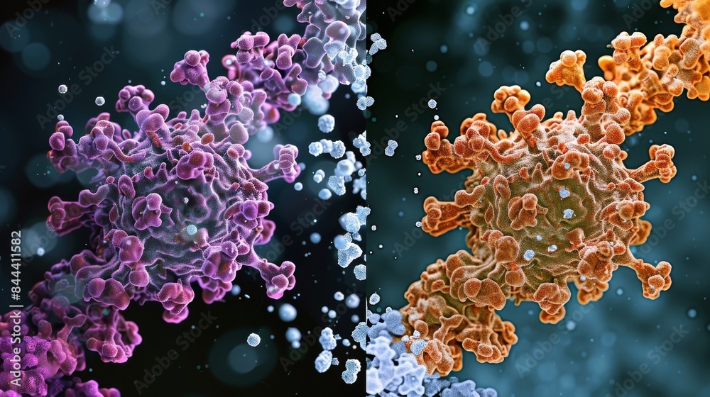 A sidebyside comparison of a control cell and a cell lacking functional ubiquitinproteasome system highlighting the consequent increase in misfolded protein accumulation