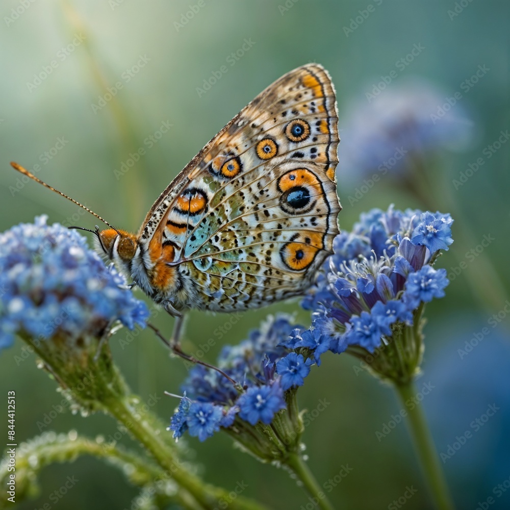Obraz premium butterfly on a flower