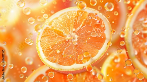 An image showing the crucial role of vitamin C as a cofactor in collagen synthesis photo