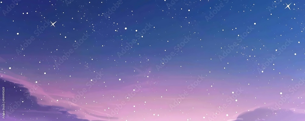 abstract night sky with stars and clouds, featuring a white cloud in the foreground abstract night sky with stars and clouds, featuring a white cloud in the foreground