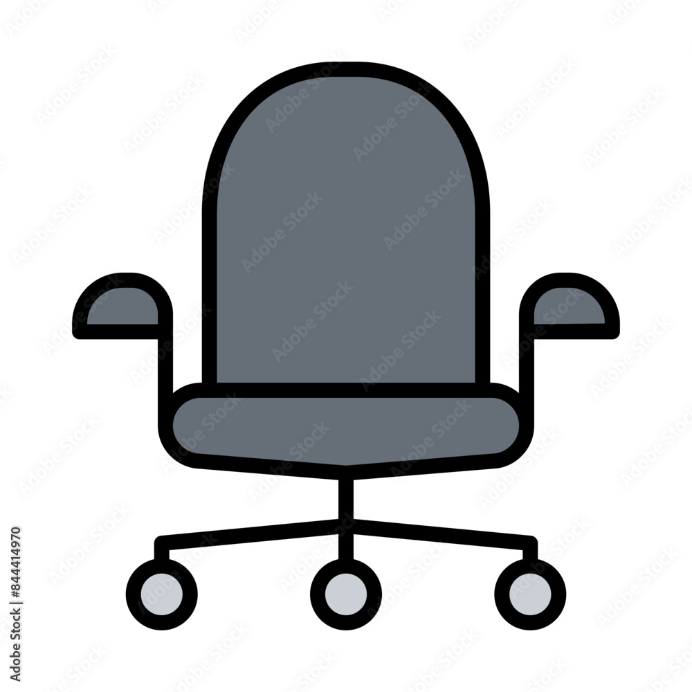 Office chair icon Office chair icon