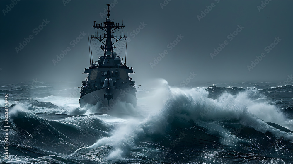 Fototapeta premium ship in the sea