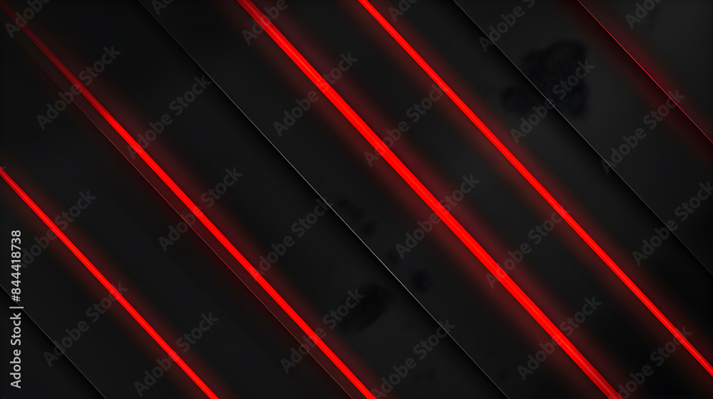 Black abstract background with red wavey lines Black abstract background with red wavey lines