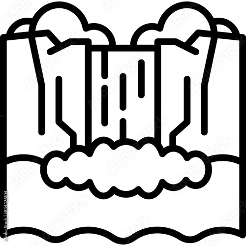Waterfall Icon