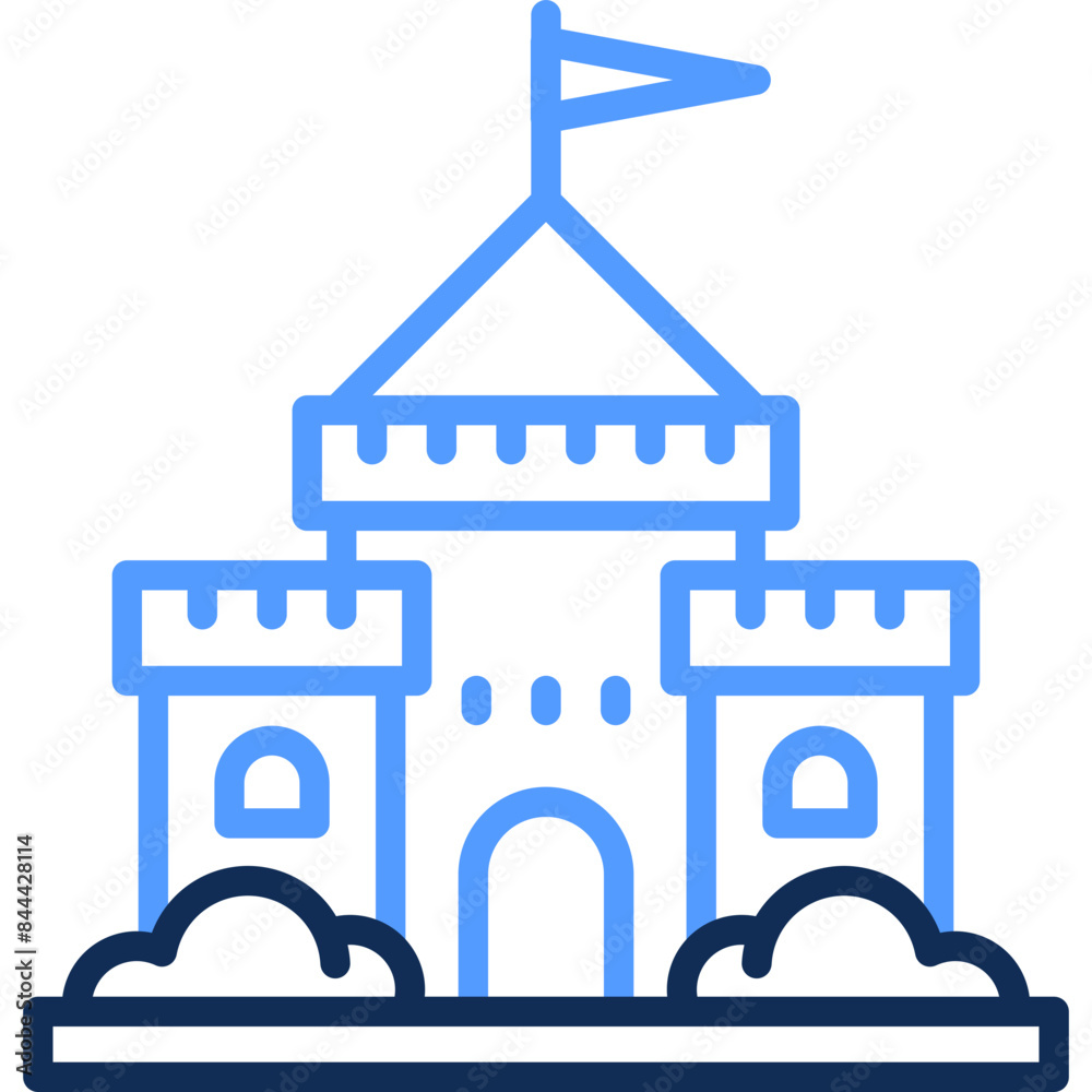Obraz premium Castle Icon