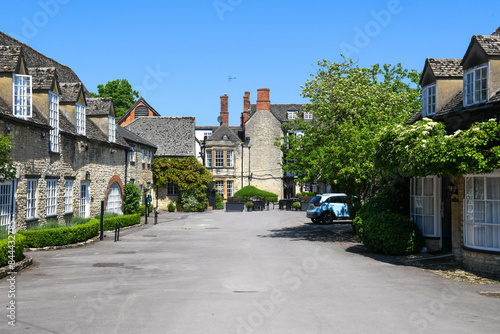 View at the village of Woodstock in England photo