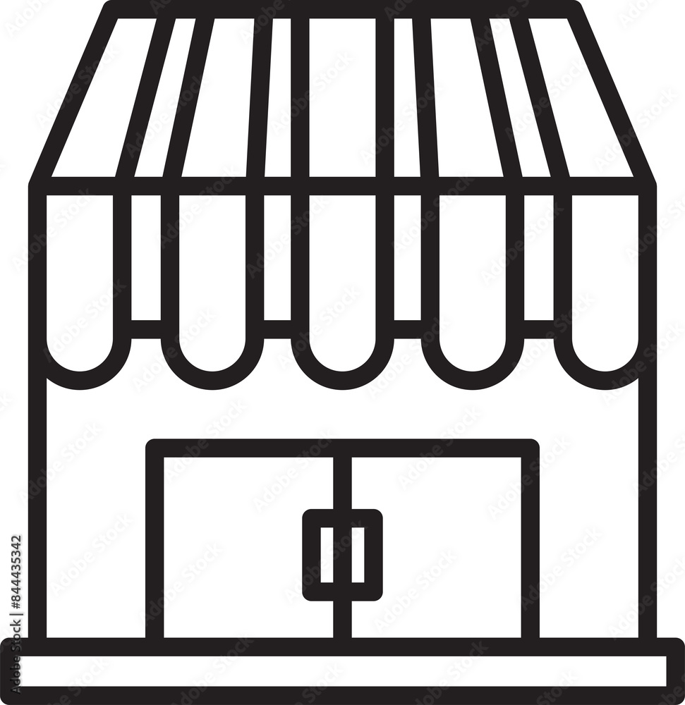 Shop Line Icon