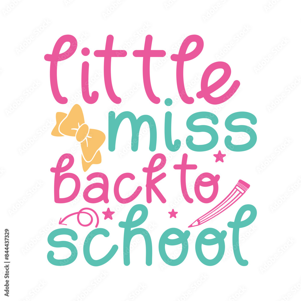 Little miss back to school Little miss back to school