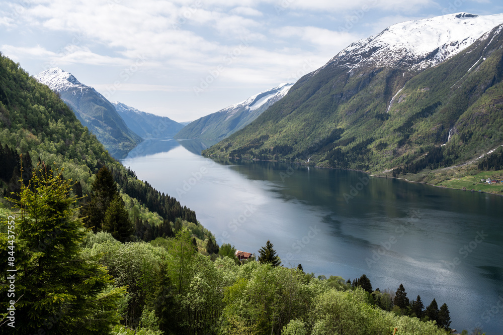 Fototapeta premium Fjord Panorama