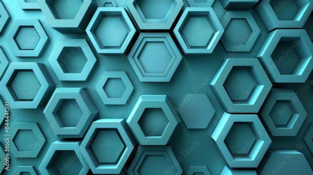 Abstract hexagon geometry background Abstract hexagon geometry background