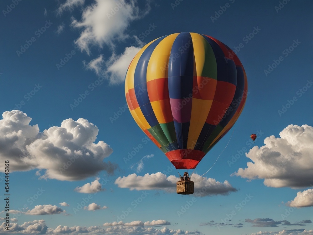 Fototapeta premium hot air balloon in the sky
