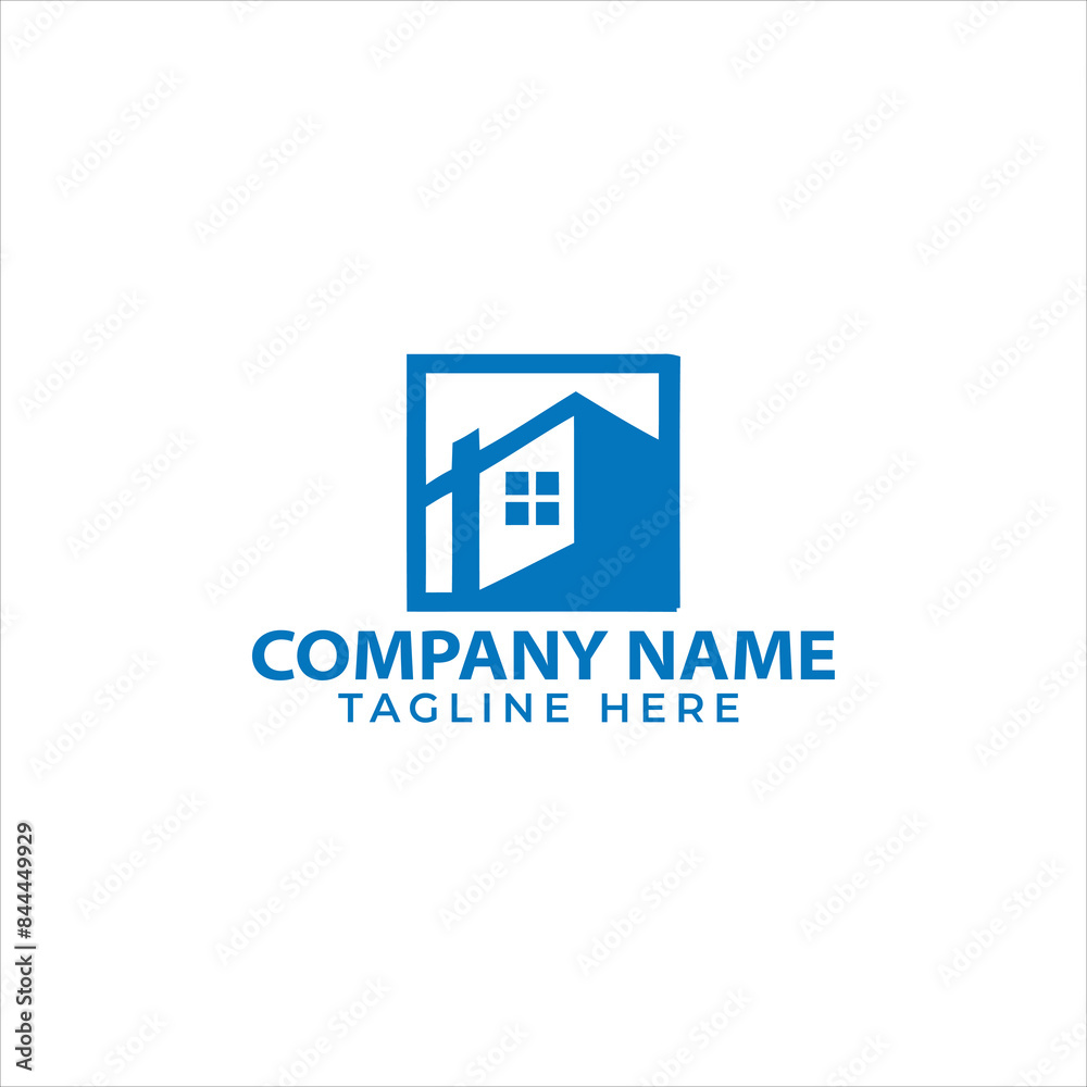 real estate house logo template
real estate house logo template