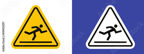 Tripping Hazard Icon Promote Safety in Areas Prone to Trip Accidents