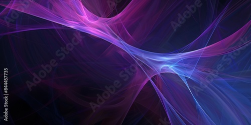 abstract background network minimalist, blue and purple tones, subtle, technology, simple, geometric © paisorn