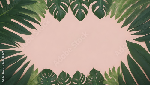 Leaves with Copy Space