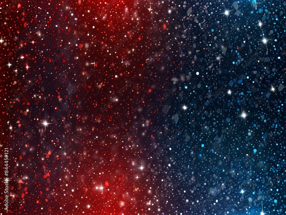 A stunning red, white, and blue glitter sparkle background that shimmers and shines like a million stars in the night sky