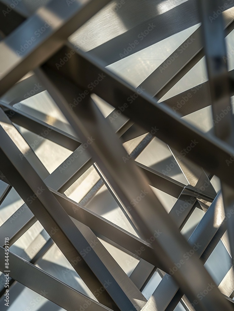 Glass and metal Glass and metal