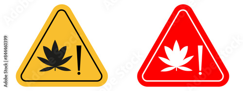 Cannabis Safety Warning Sign Ensure Compliance in Cannabis Packaging