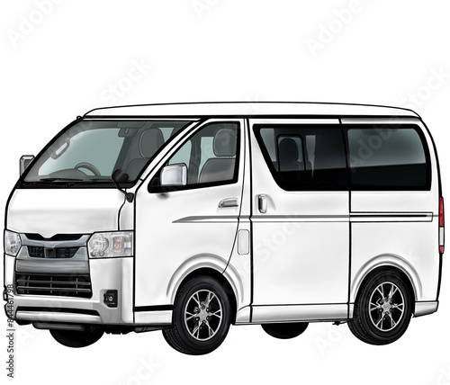 ミニカー風バン　ワゴン　van