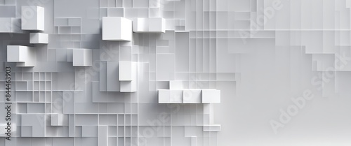 abstract 3d background with cubes