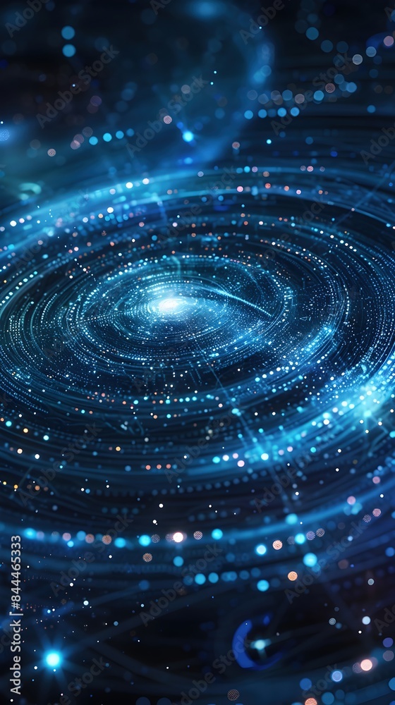 Mesmerizing Interstellar Realm of Celestial Geometries and Ethereal Radiance