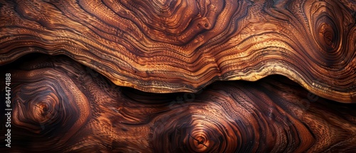 Close-up of intricate wood grain patterns showcasing rich textures and warm tones, perfect for nature-inspired designs and backgrounds.