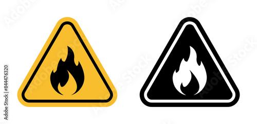 Fire Hazard Warning Sign Ensure Safety with Fire Prevention Alerts
