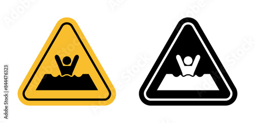 Mud Warning Sign Prevent Accidents in Muddy and Slippery Areas